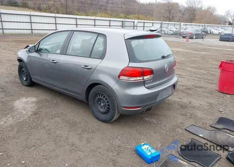 2012 Volkswagen Golf 2.5L 4-Door from USA, damaged, VIN WVWDB7AJ8CW075977